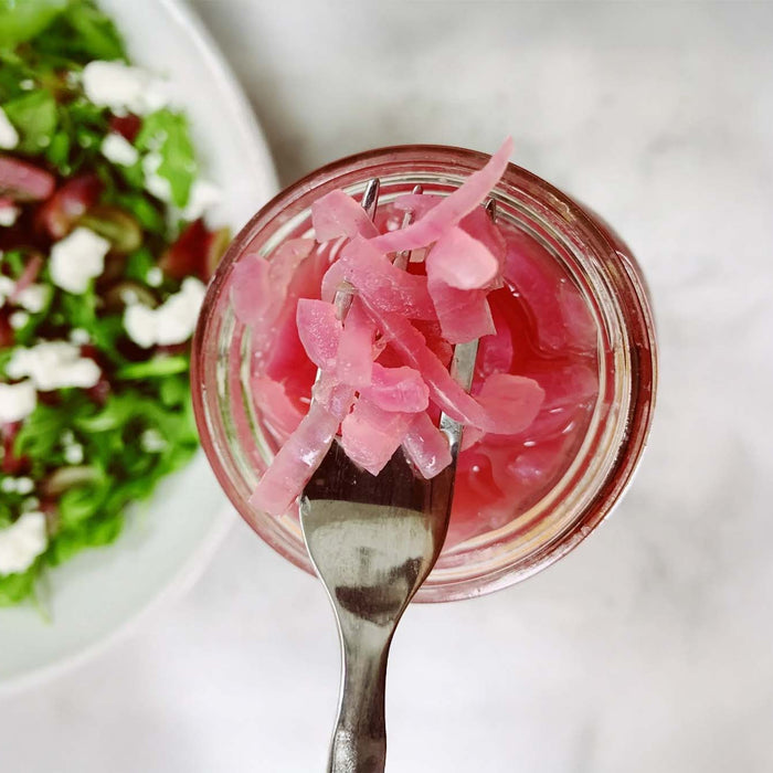 How to make lacto-fermented red onions