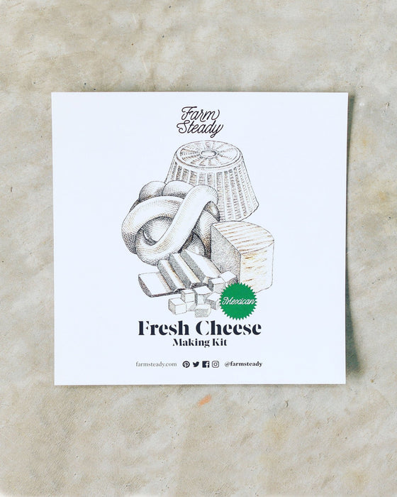 Mexican Fresh Cheese Making Kit - 3 - FarmSteady