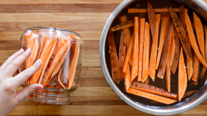 Fermented Sweet Potato Fries