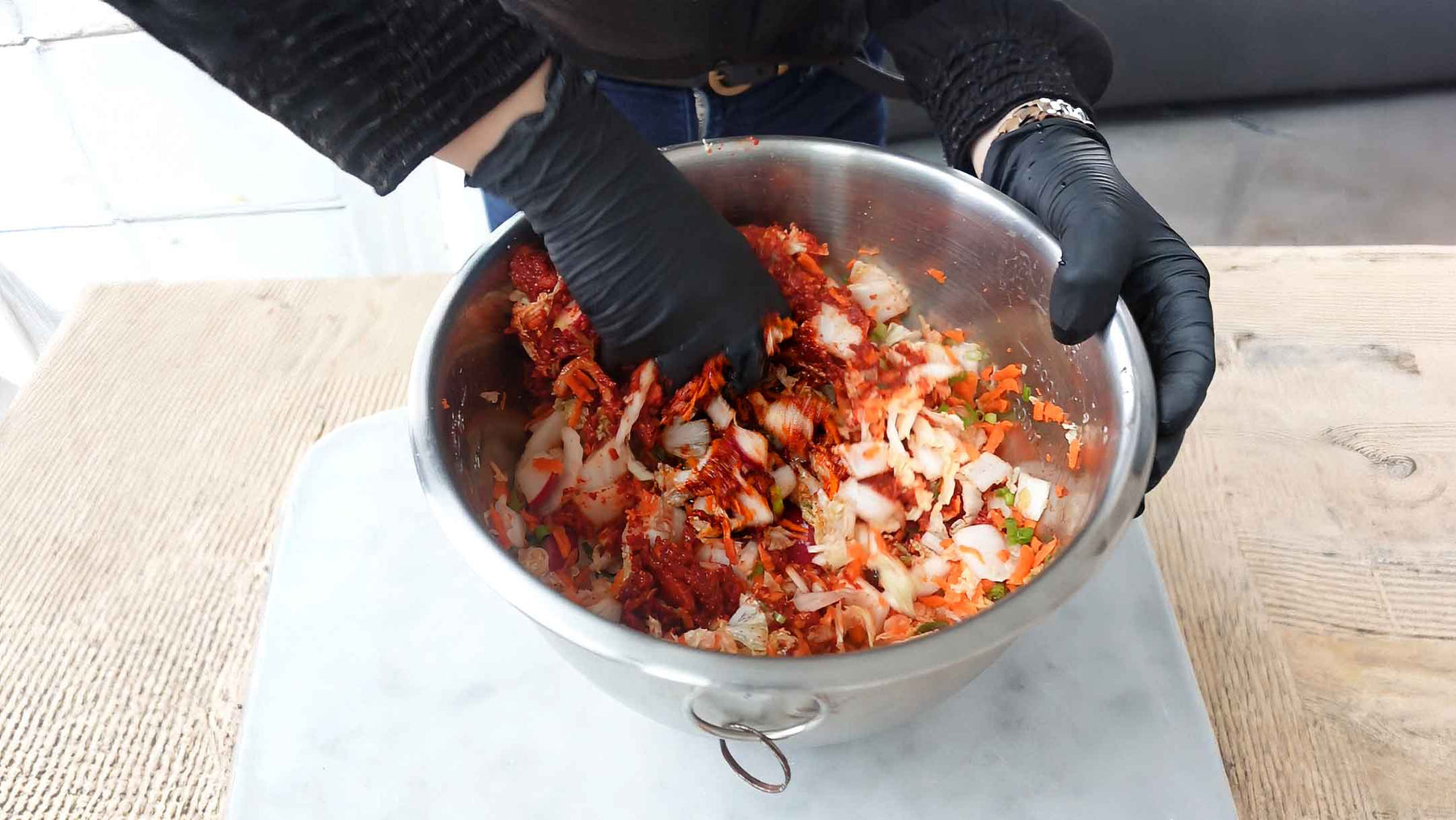 Corner Store Kimchi from Kenji Morimoto's Ferment