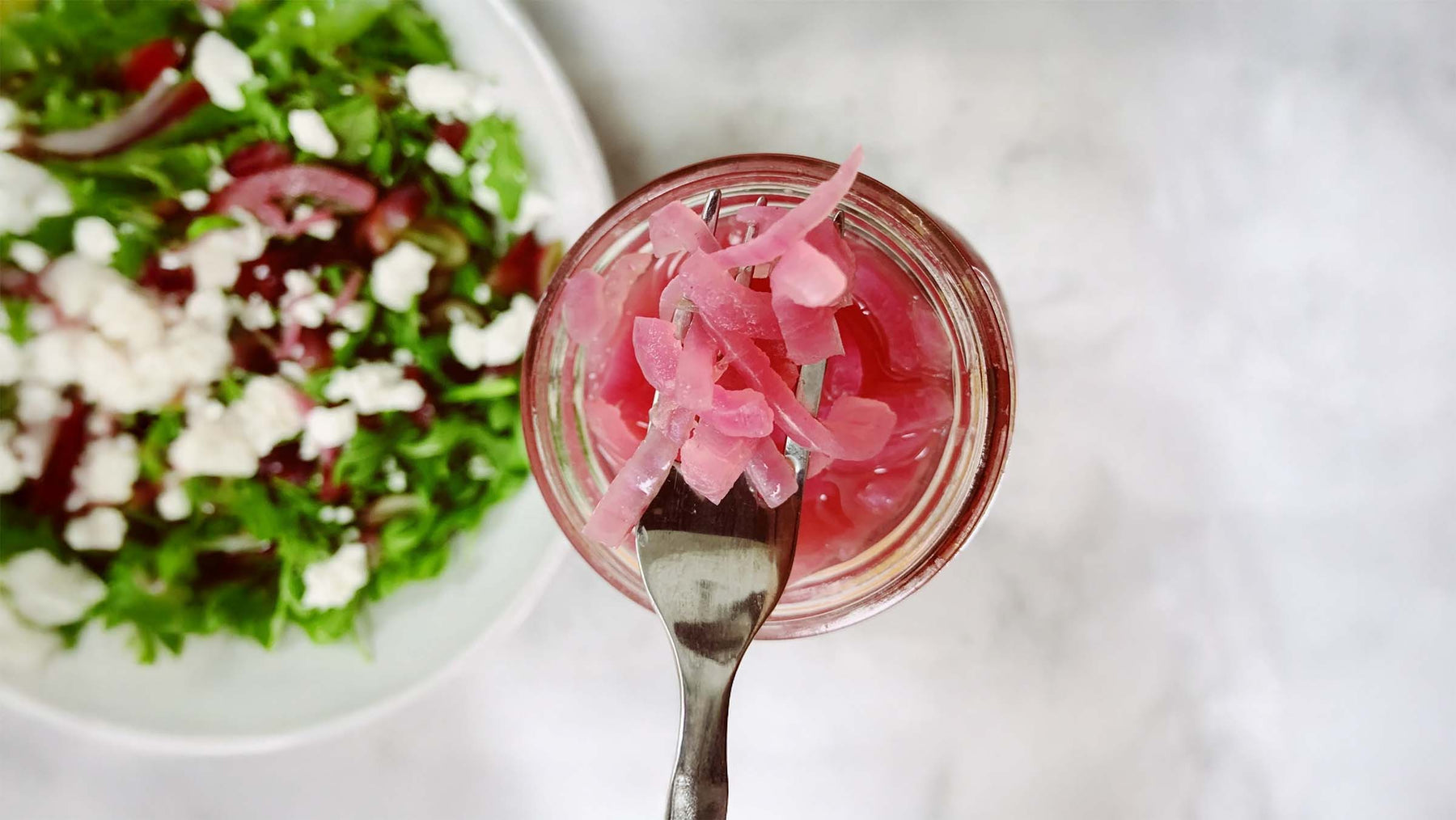 How to make lacto-fermented red onions
