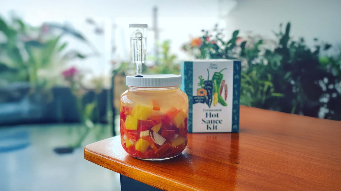 How to make mango habanero fermented hot sauce