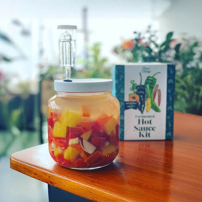 How to make mango habanero fermented hot sauce