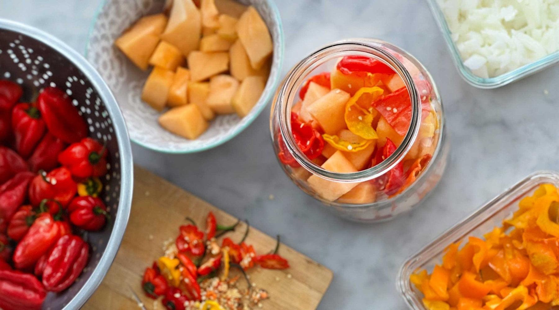 Recipe: Fermented Cantaloupe Hot Sauce - FarmSteady