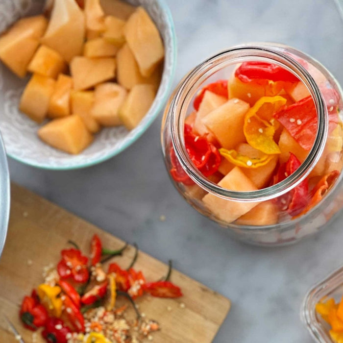 Recipe: Fermented Cantaloupe Hot Sauce - FarmSteady