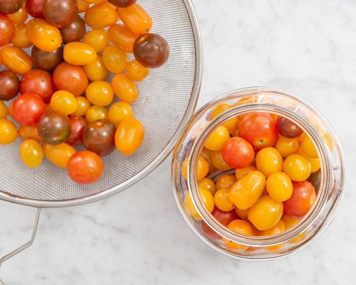 Recipe: Fermented Cherry Tomatoes - FarmSteady