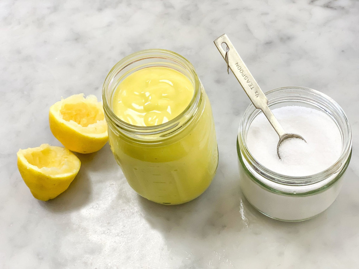 Lemon Emulsion Sauce Recipe - Made with Grapeseed Oil