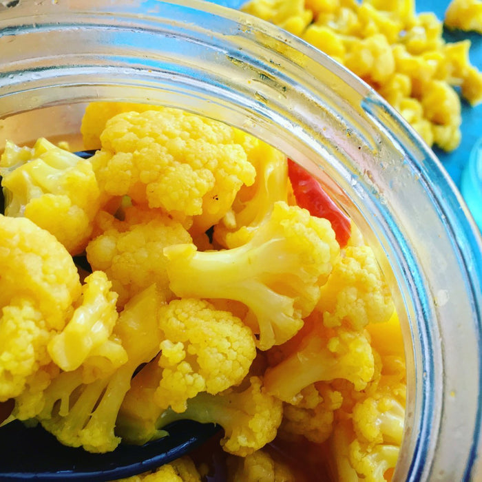 Recipe: Lacto-Fermented Curry Cauliflower - FarmSteady