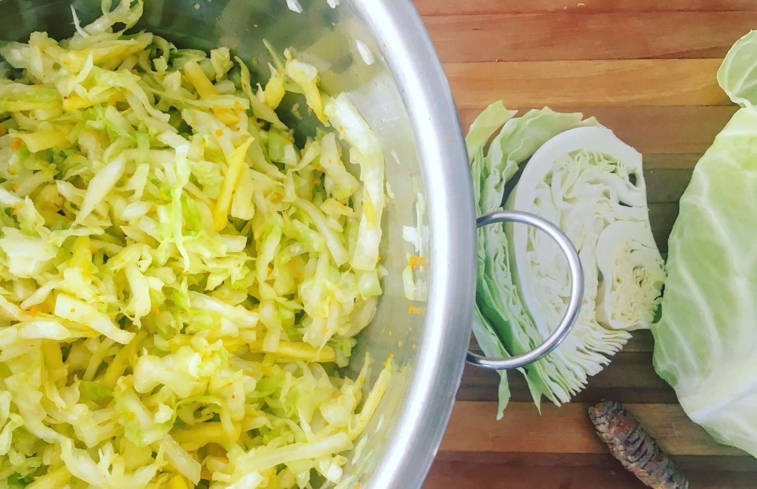 Recipe: Pineapple Turmeric Mint Kraut - FarmSteady