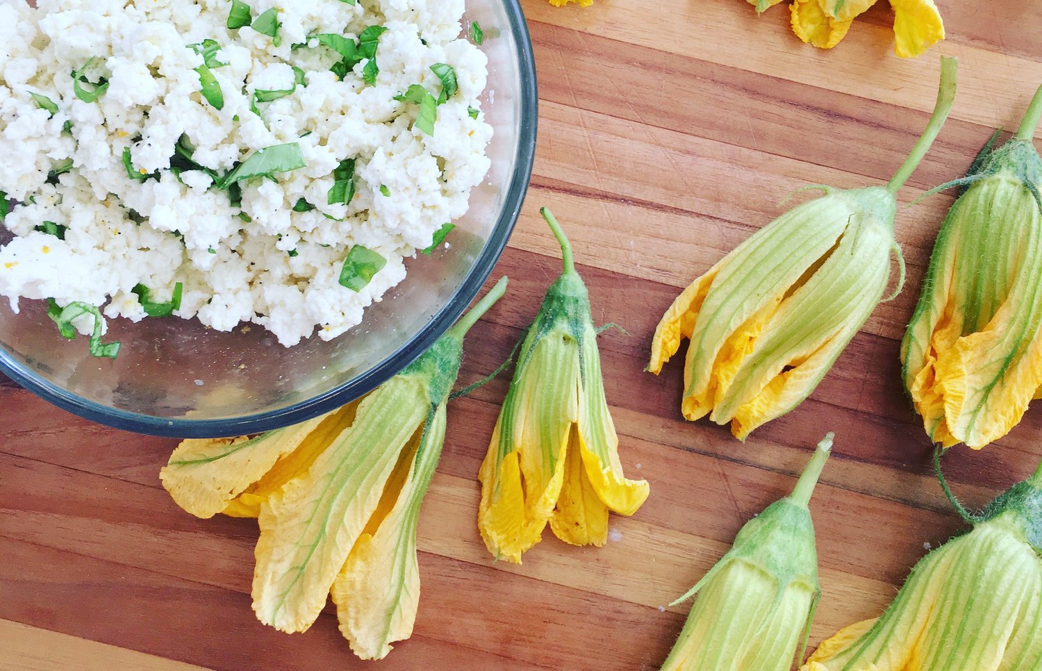 Recipe: Ricotta Stuffed Squash Blossoms - FarmSteady