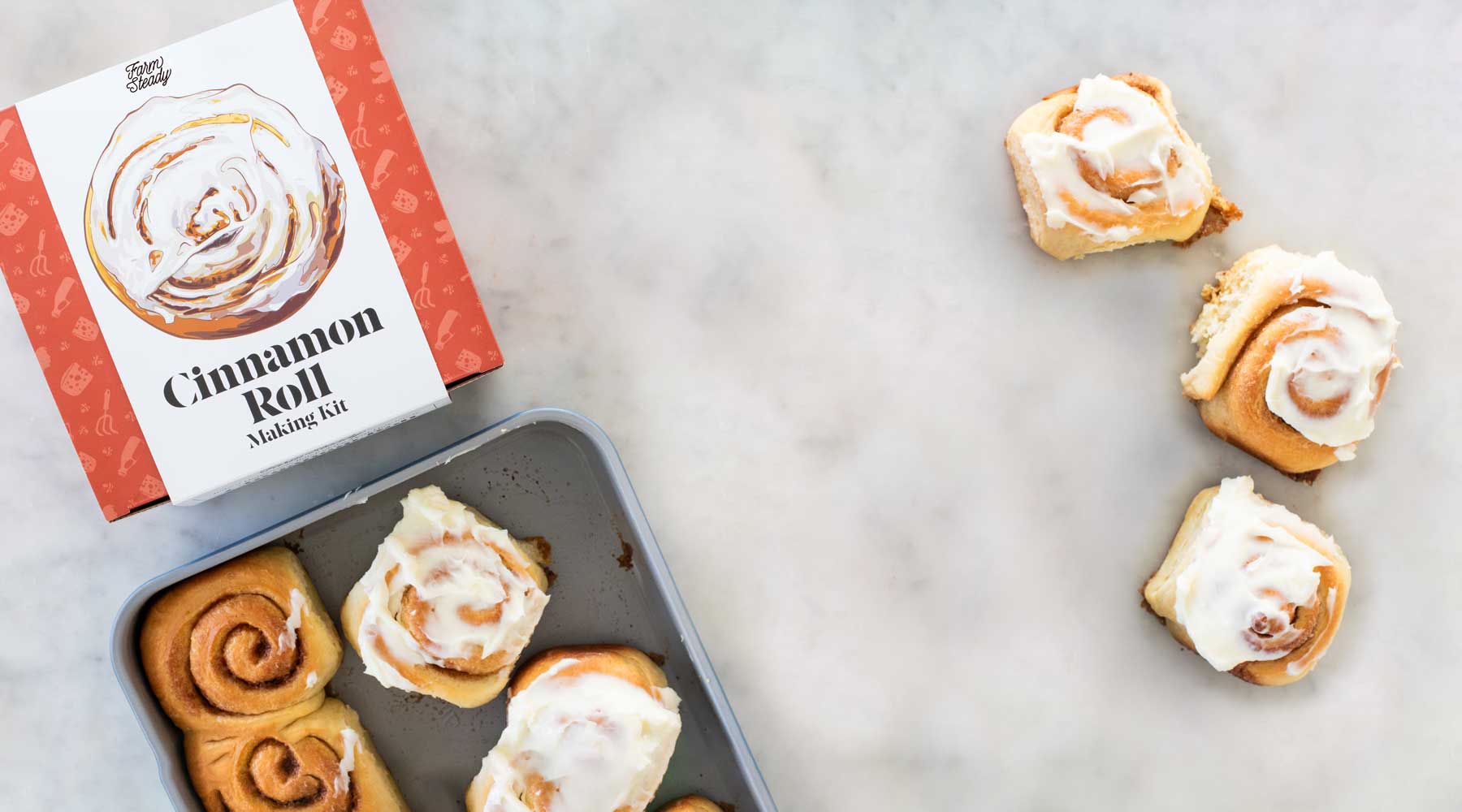 FarmSteady Cinnamon Roll Making Kit