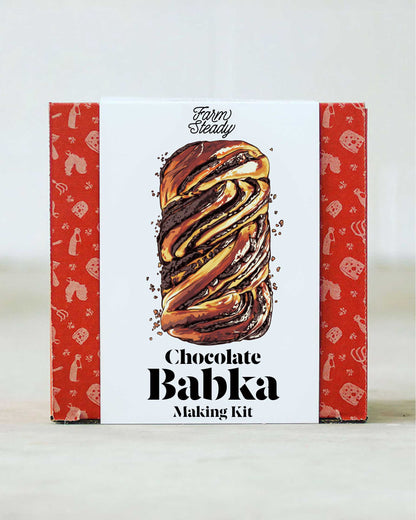 Chocolate Babka Making Kit box, front