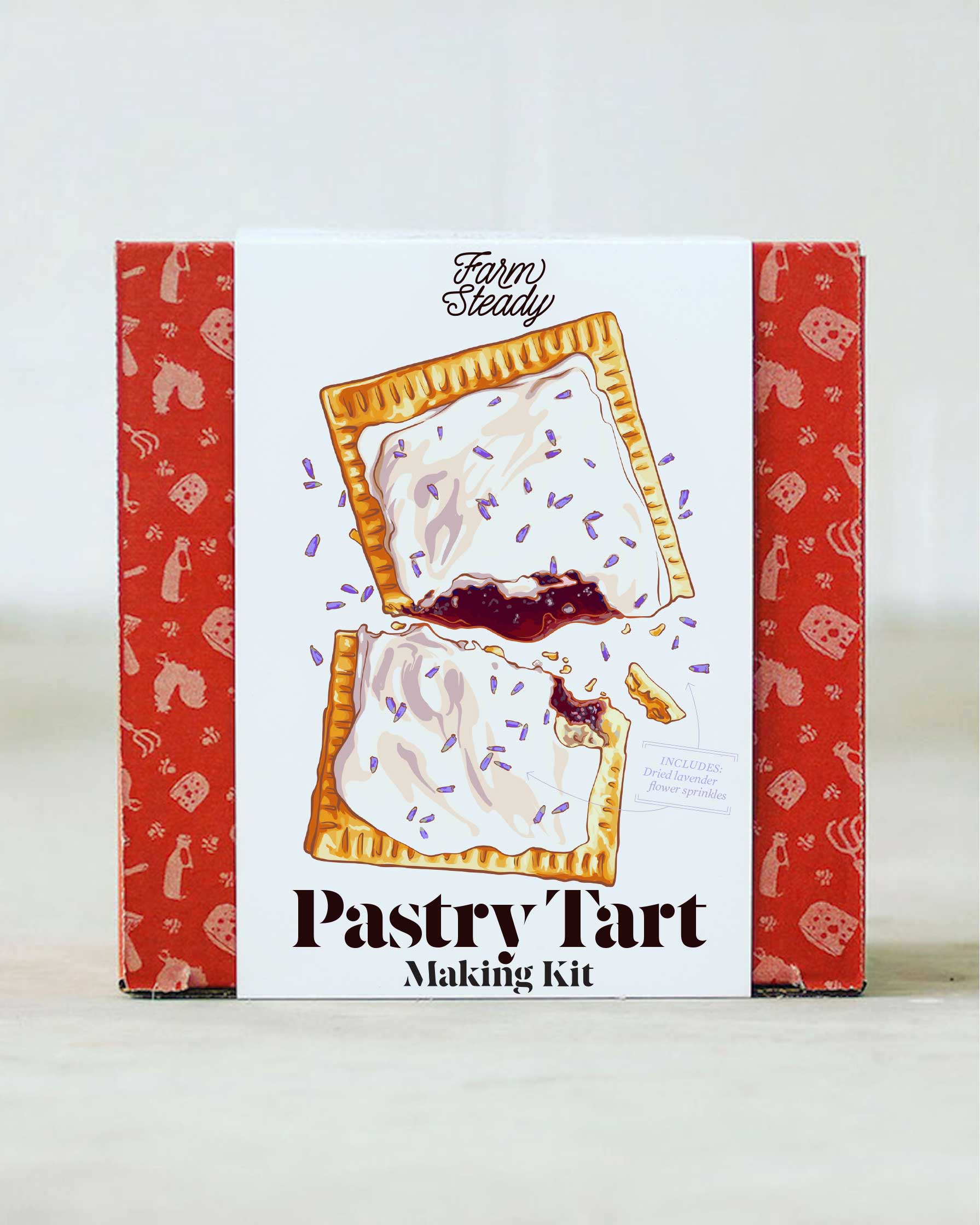 Pastry Tart Making Kit box, front
