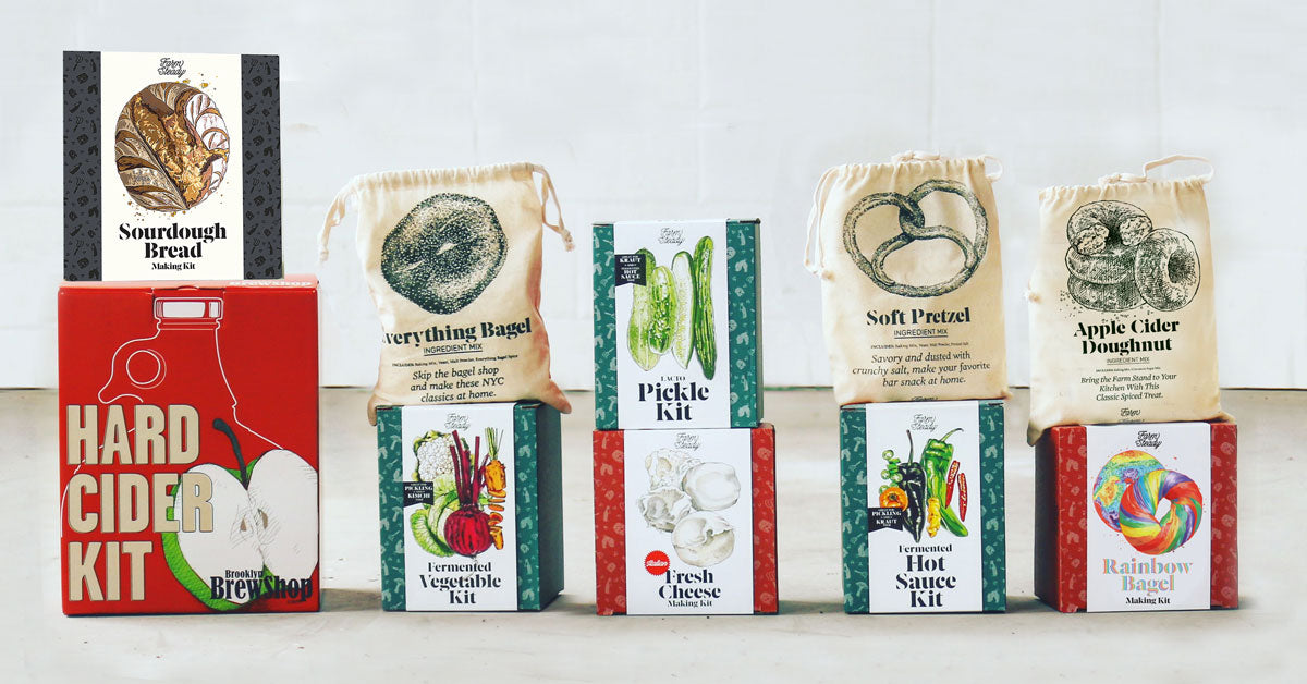 FarmSteady – DIY Kits, Gifts & Recipes for Food, Baking & Fermentation