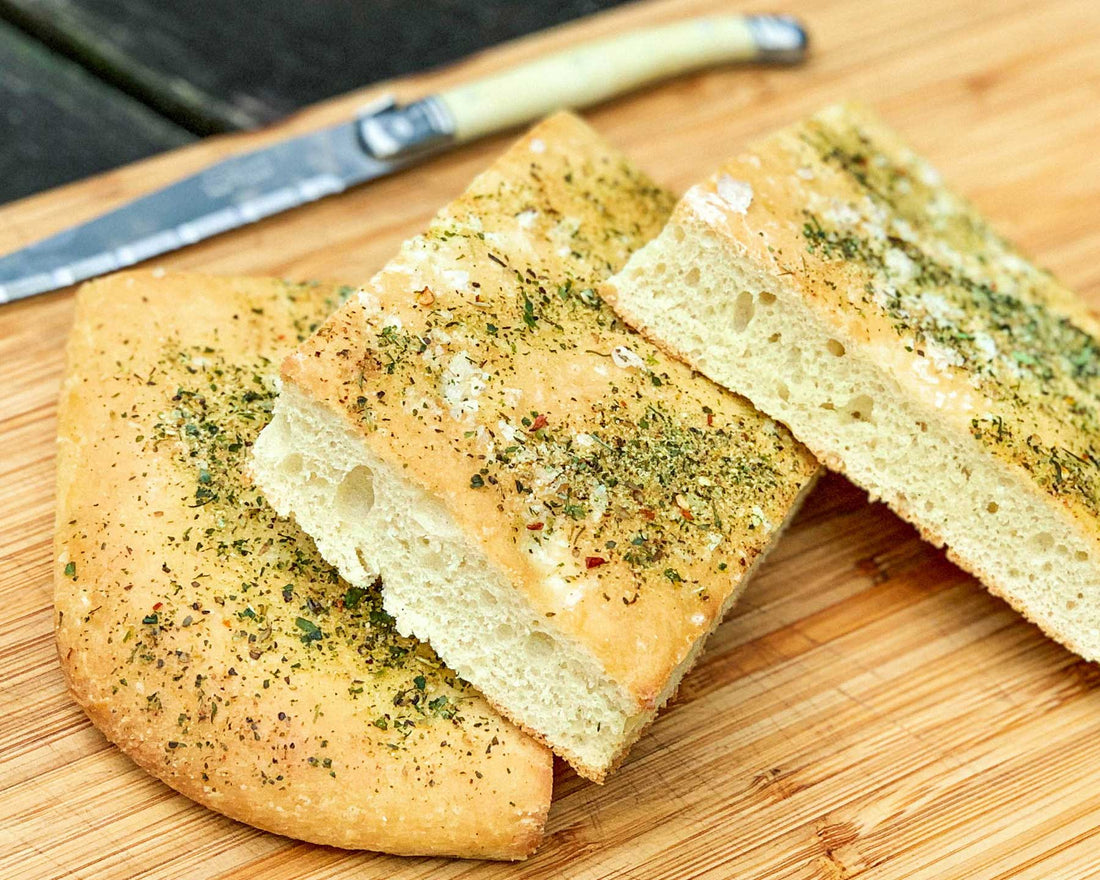 Homemade Garlic Herb Focaccia