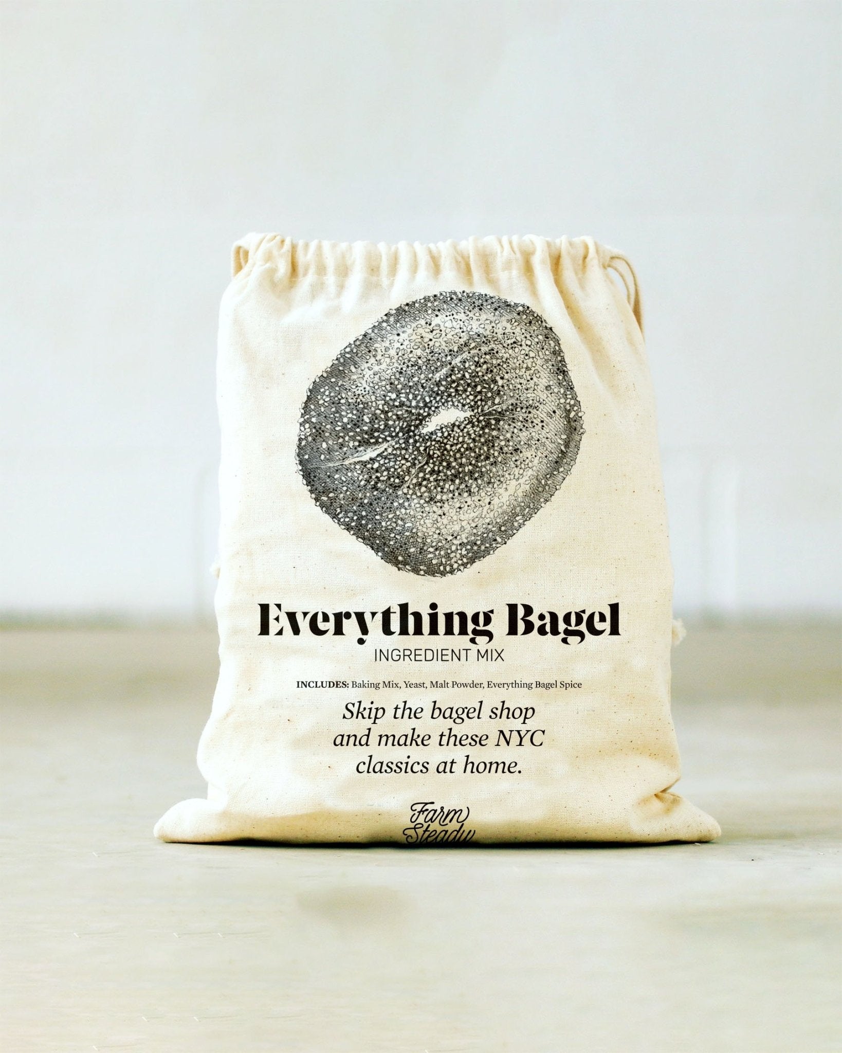 Farm Steady Everything Bagel and Cream Cheese Making Kit