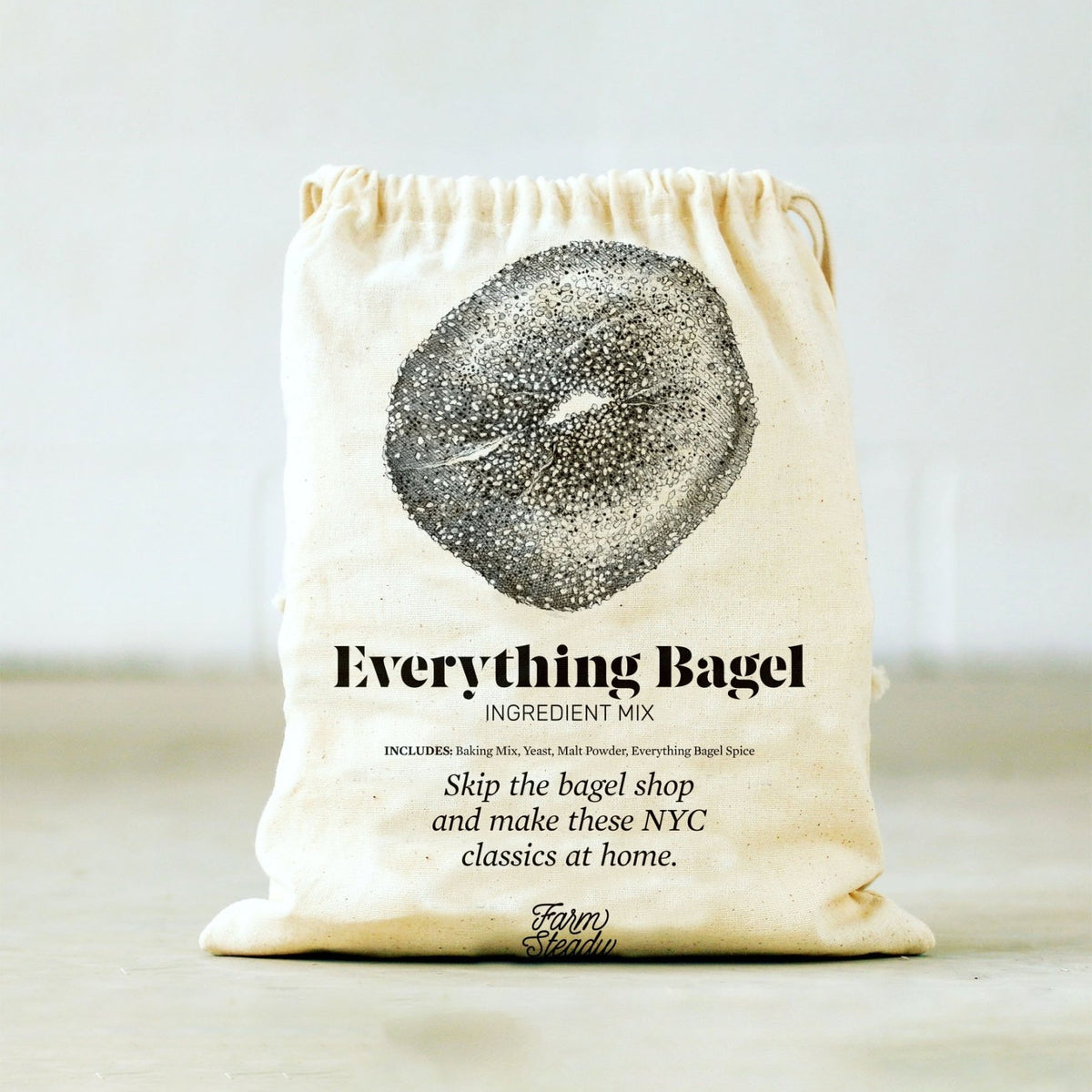 Farm Steady Everything Bagel and Cream Cheese Making Kit
