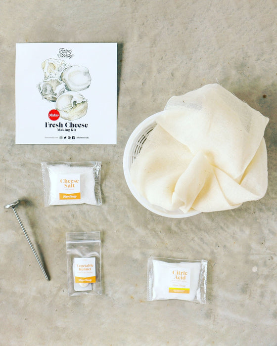 Italian Fresh Cheese Making Kit - 4 - FarmSteady